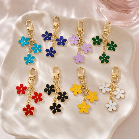 🌸 컬러 플라워 키링